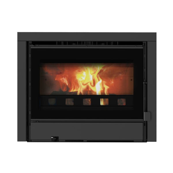 Pejseindsats Idelya 13,5 kW 68x57 cm Sort