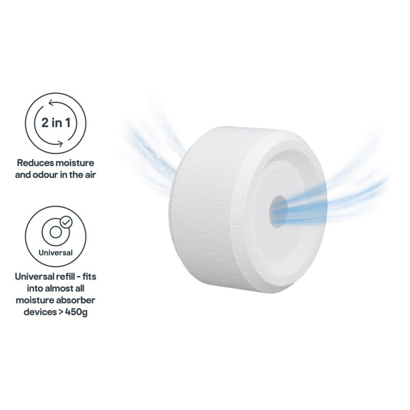 Indsats til affugter GoodHome Neutral 2 x 450 g