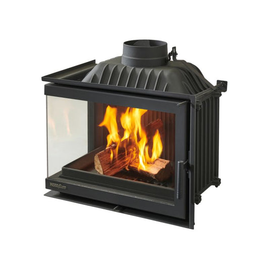 NORDflam Etna Eko støbejerns-stålværk venstre pejsindsats