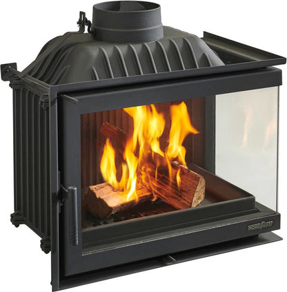 Nordflam Etna Eko højre støbejernsindsats til pejs