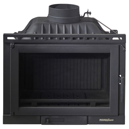 Pejseindsats Etna Støbejern 13 kW Sort 66x62 cm