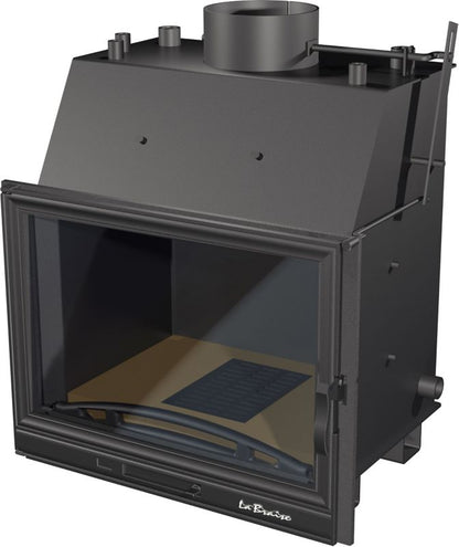 NORDflam LB 800 PW Eko brændeindsats med vandkappe