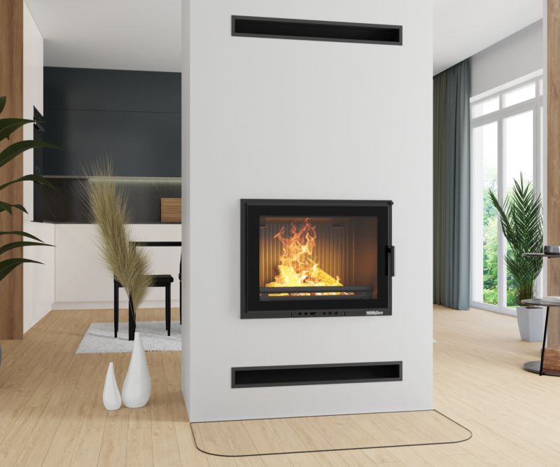 Pejseindsats Torn Lux 14 kW 69x71,3 cm Sort