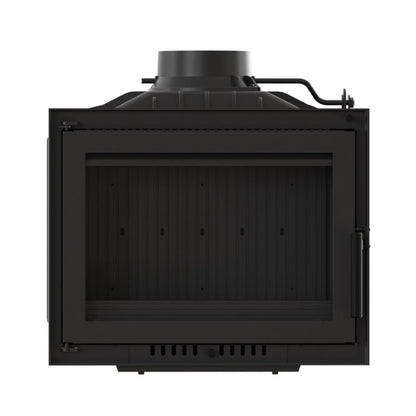 Pejseindsats Orion 60,5x61,1 cm Støbejern Sort