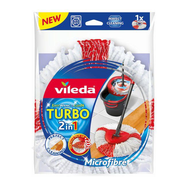 Vileda Easy Wring & Clean Turbo moppeindsats