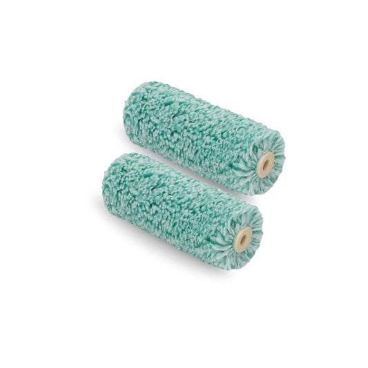 Hardy Micromix 10 cm malerrulleindsats med 16 mm luv, 2 stk.