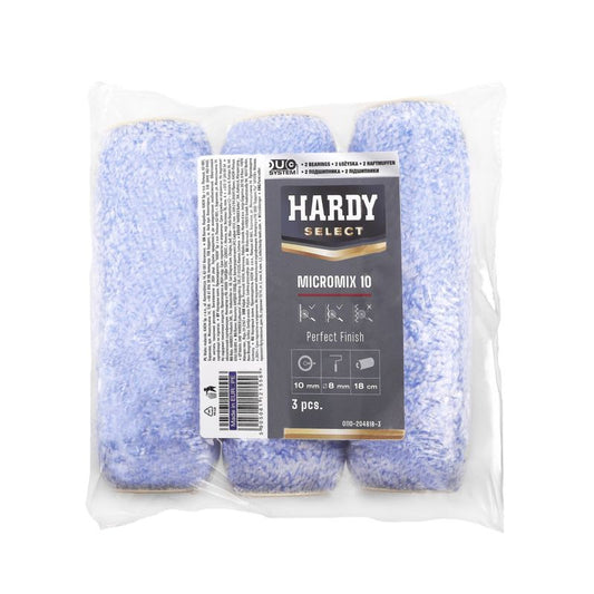 Hardy Micromix malerrulleindsats 18 cm, 3 stk.