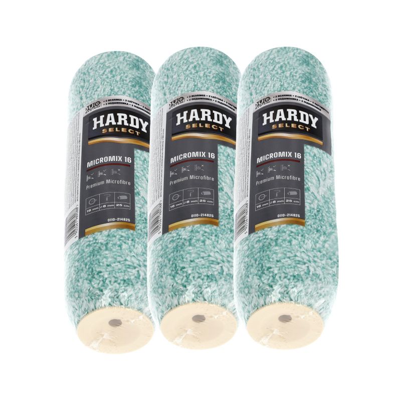 Hardy Micromix malerrulleindsats 25 cm, 3 stk.