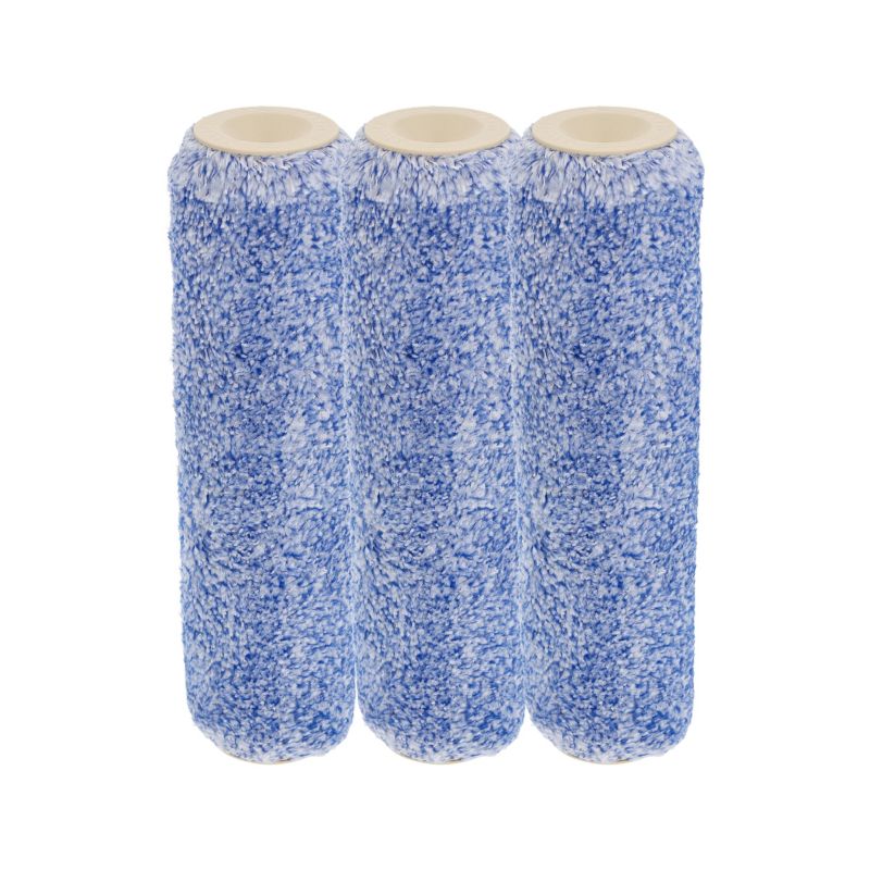 Hardy Micromix 25 cm malerulleindsats med 10 mm luv, 3 stk.