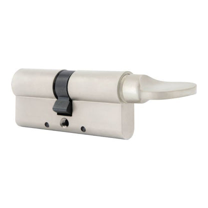 Cylinderlås Classic 45 x 31 mm med Greb Satinnikkel