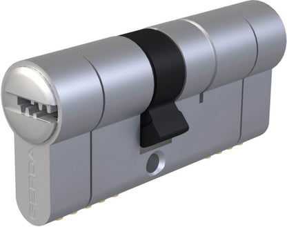 Cylinderlås 30 x 45 mm Nikkel