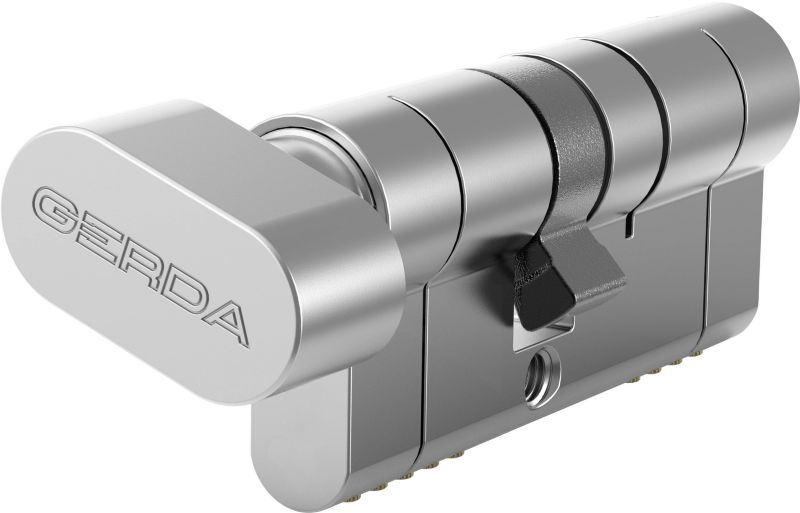 Cylinderlås 45 mm Nikkel | 5902203381267