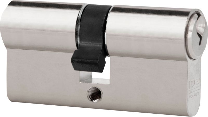 Wkładka Bębenkowa 40x40 mm Nikiel 5 Kluczy | 5905452138194