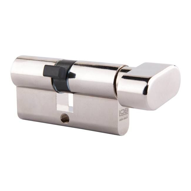 Standard Cylinderlås 35x35 mm Nikel 5 Nøgler | 5905452138330