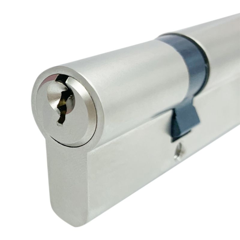 Dobbeltcylindrisk Låsecylinder 30x35 mm Nikkel
