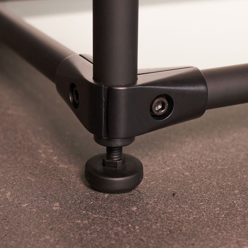 Shop Line M10 indsats med gevind, Ø 25 mm, sort
