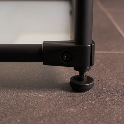Shop Line M10 indsats med gevind, Ø 25 mm, sort