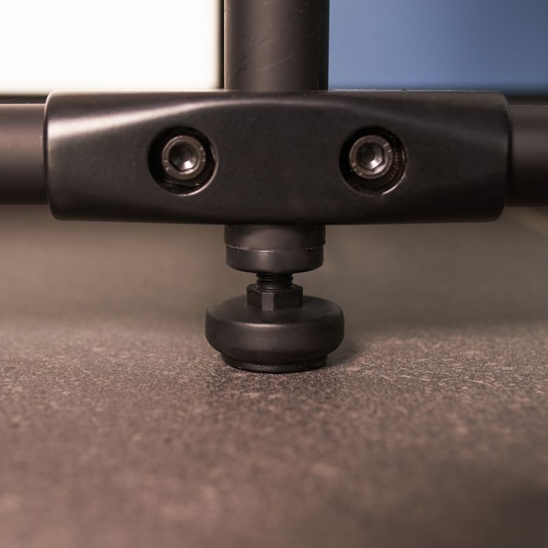 Shop Line M10 indsats med gevind, Ø 25 mm, sort