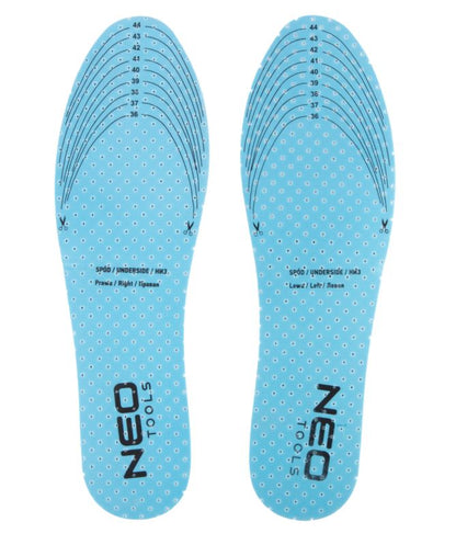 Indlægssåler til sko Neo Tools Acti Fresh 36-45