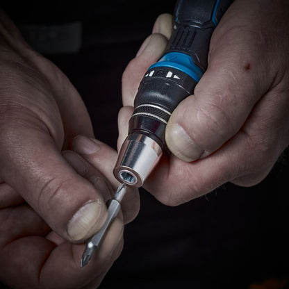 Erbauer 14-i-1 ratelskrue­trækker med bits