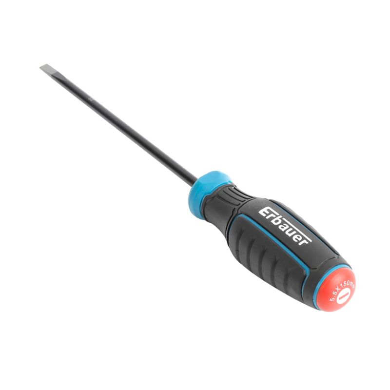 Fladskruetrækker Erbauer SL 150 mm x 5,5 mm