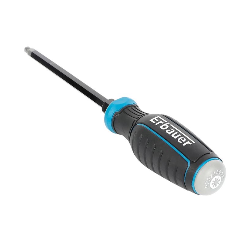 Pozi-skruetrækker Erbauer PZ3 x 150 mm