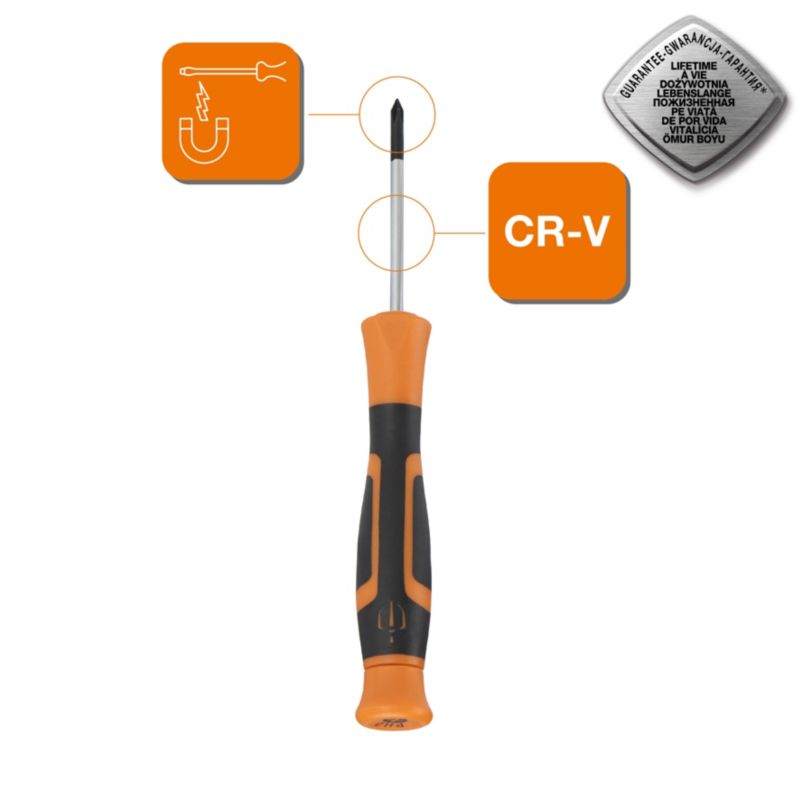 Magnusson præcisionsskruetrækker PH0 x 50 mm