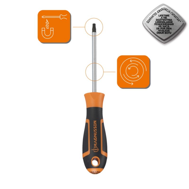 Magnusson Torx-skruetrækker T25 100 mm