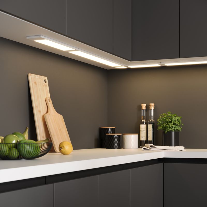 GoodHome Fidalgo berøringskontakt til underskabslamper med dæmper