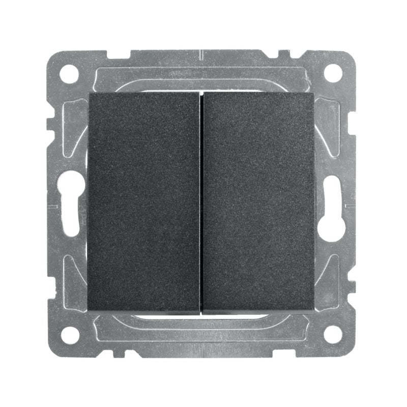 Dobbelt trappetænding DPM Solid Electromalt QUAD mat‑sort