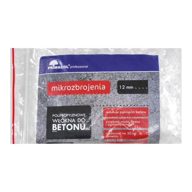 Polypropylenfibre til Beton og Mørtel 150 g