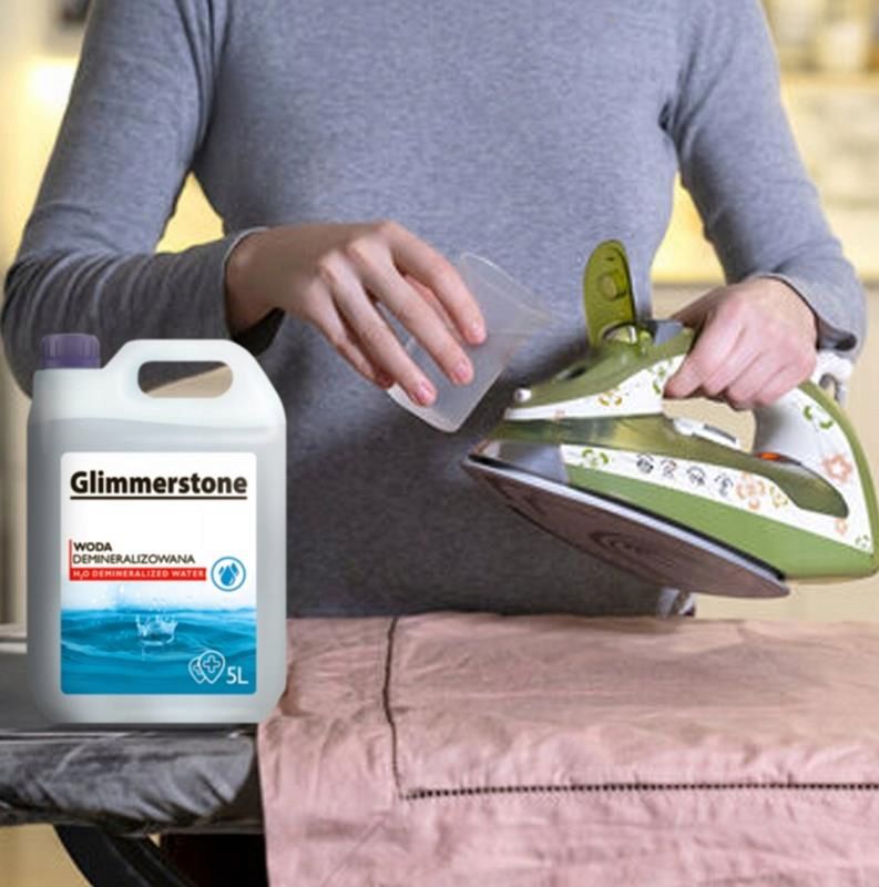 Demineraliseret destilleret vand til strygejern 2x5L, 2 stk.