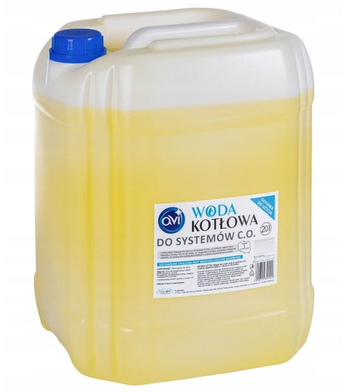Kedelvand til Centralvarme 20 Liter Gul