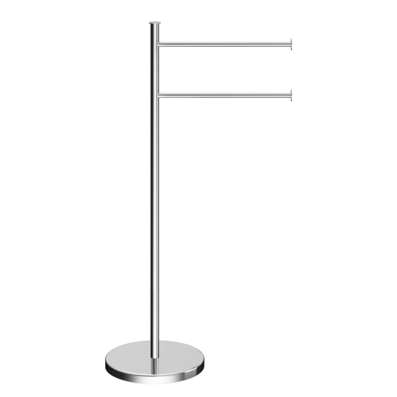 Fritstående Håndklædeholder Cavally 91 cm Kromeffekt