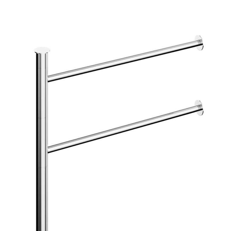 Fritstående Håndklædeholder Cavally 91 cm Kromeffekt