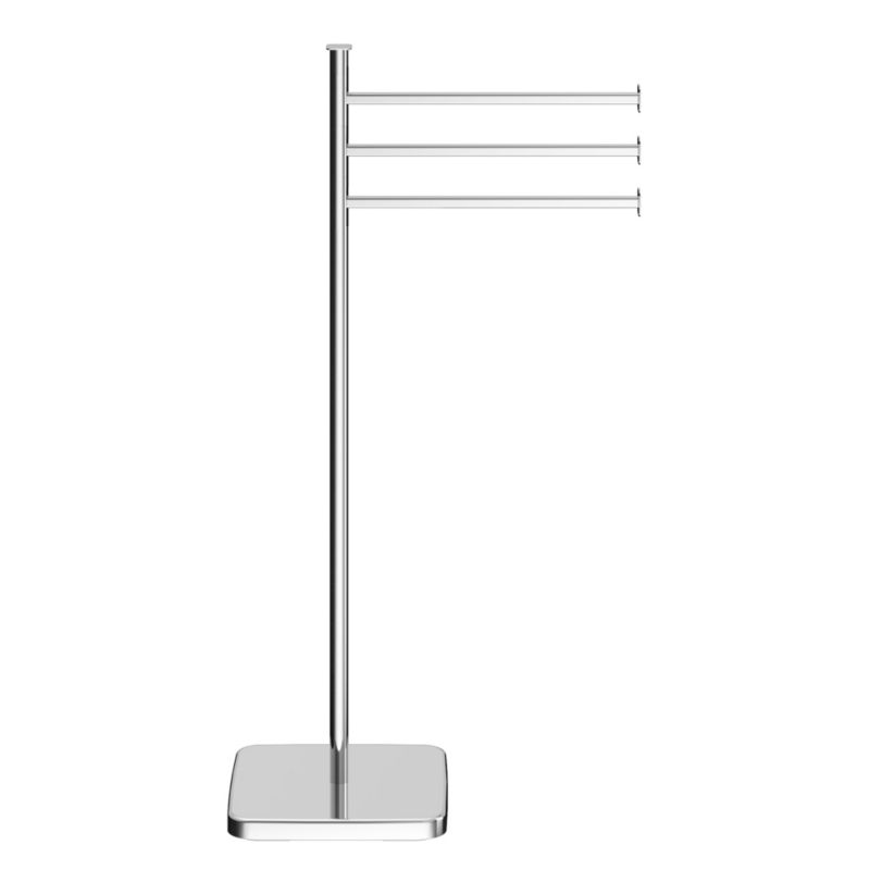 Håndklædeholder Teesta 49x26x91 cm Krom | 5063022506917