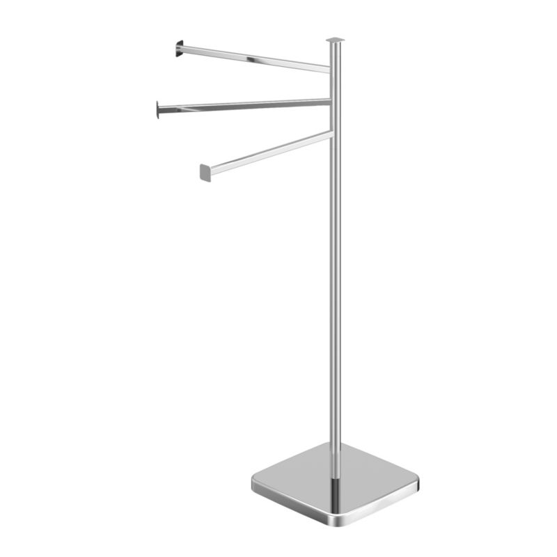 Håndklædeholder Teesta 49x26x91 cm Krom | 5063022506917