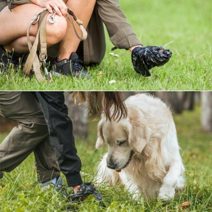 Springos hundeaffaldsposer 18 stk. farvede poser til hundeafføring, 3 ruller, 1 sæt