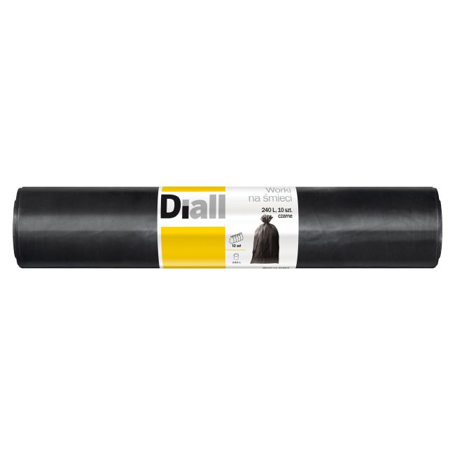 Diall affaldssække 240 l, 10 stk.