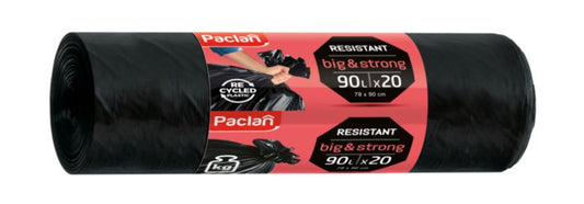 Affaldsposer Paclan 90 l 20 stk.