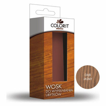 Wosk til udfyldning af skader Colorit træ lys eg 15 g