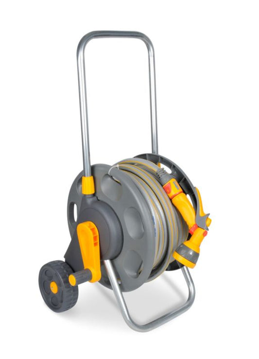 Hozelock vogn med 40 m slange Ø 12,5 mm, pistol og fittings