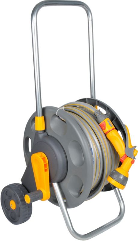Hozelock vogn med 40 m slange Ø 12,5 mm, pistol og fittings