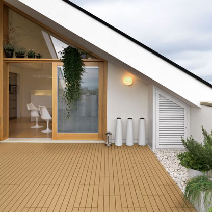 WPC Terrassefliser 60x30 cm med Kliksystem