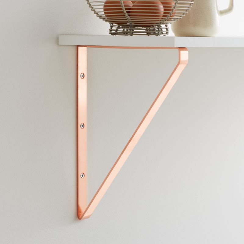 Clever vægbeslag 200 x 280 mm i kobber