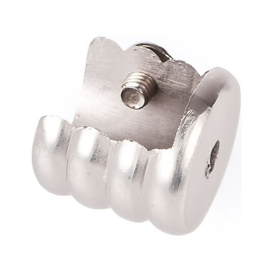 Sidesupport i mat-krom til gardinstang, 16 mm