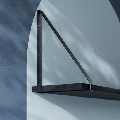 Form Clever vægbeslag 200 x 280 mm mat-sort