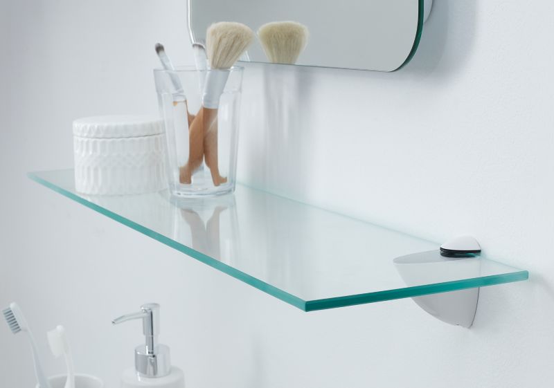 Form Rest 19 mm hvid vægbeslag, 2 stk.