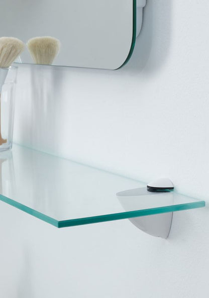 Form Rest 19 mm hvid vægbeslag, 2 stk.