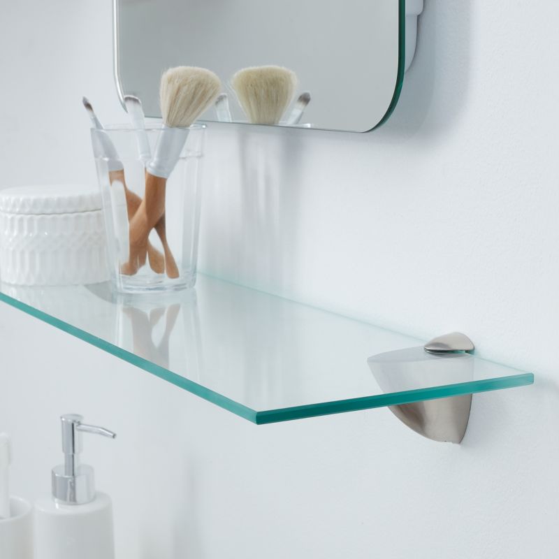 Form Rest 19 mm vægbeslag i nikkel, 2 stk.